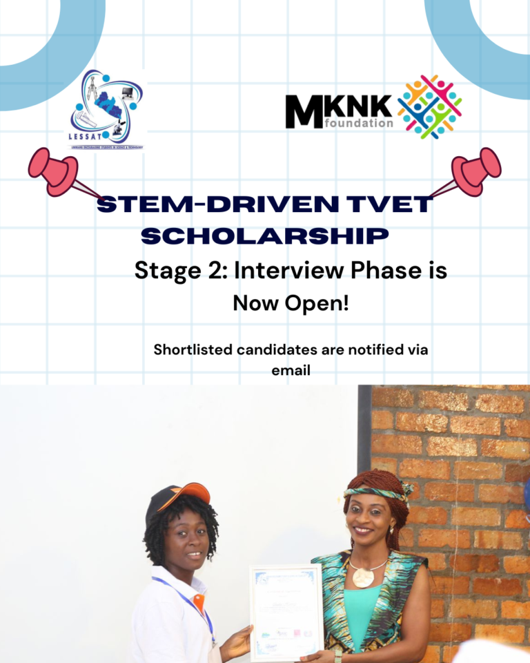 STEM driven TVET Scholarships banner
