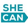 SHE CAN logo
